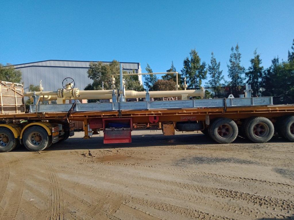 Pig Launcher and Skid - Trushape