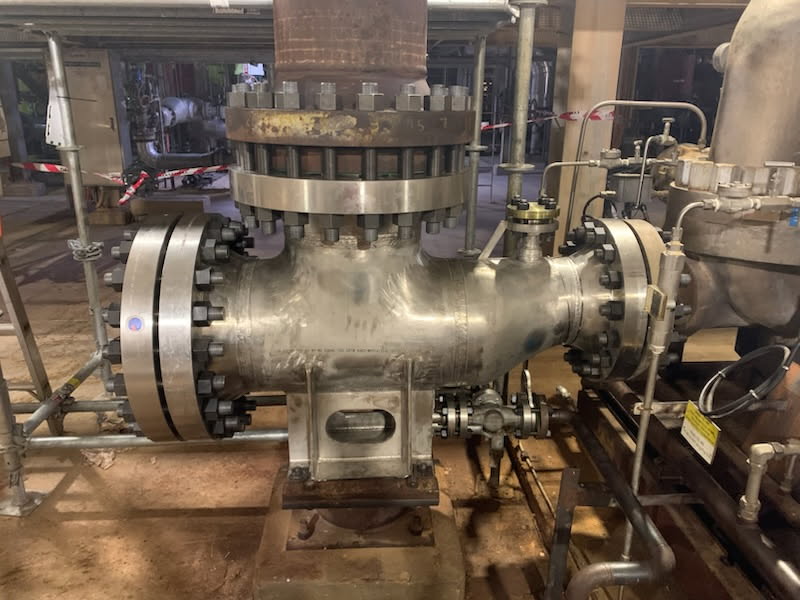 SS Strainer Install - Trushape