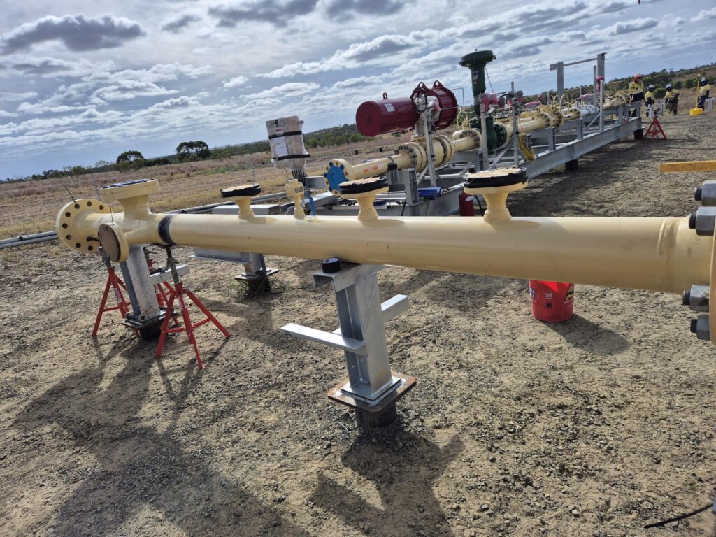 Skid and Spooling Install - Trushape