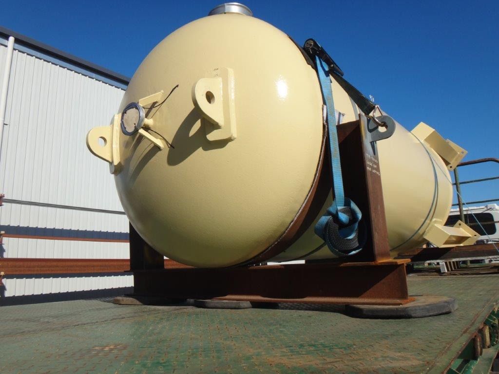 Gas receiver & Transport Cradle - Trushape